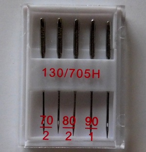 Sewingmachine needles Assorti 70/100, 5 pcs in box